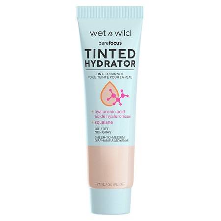 wet n wild Bare Focus Tinted Hydrator Tinted Skin Veil, Light (0.91 fl oz)