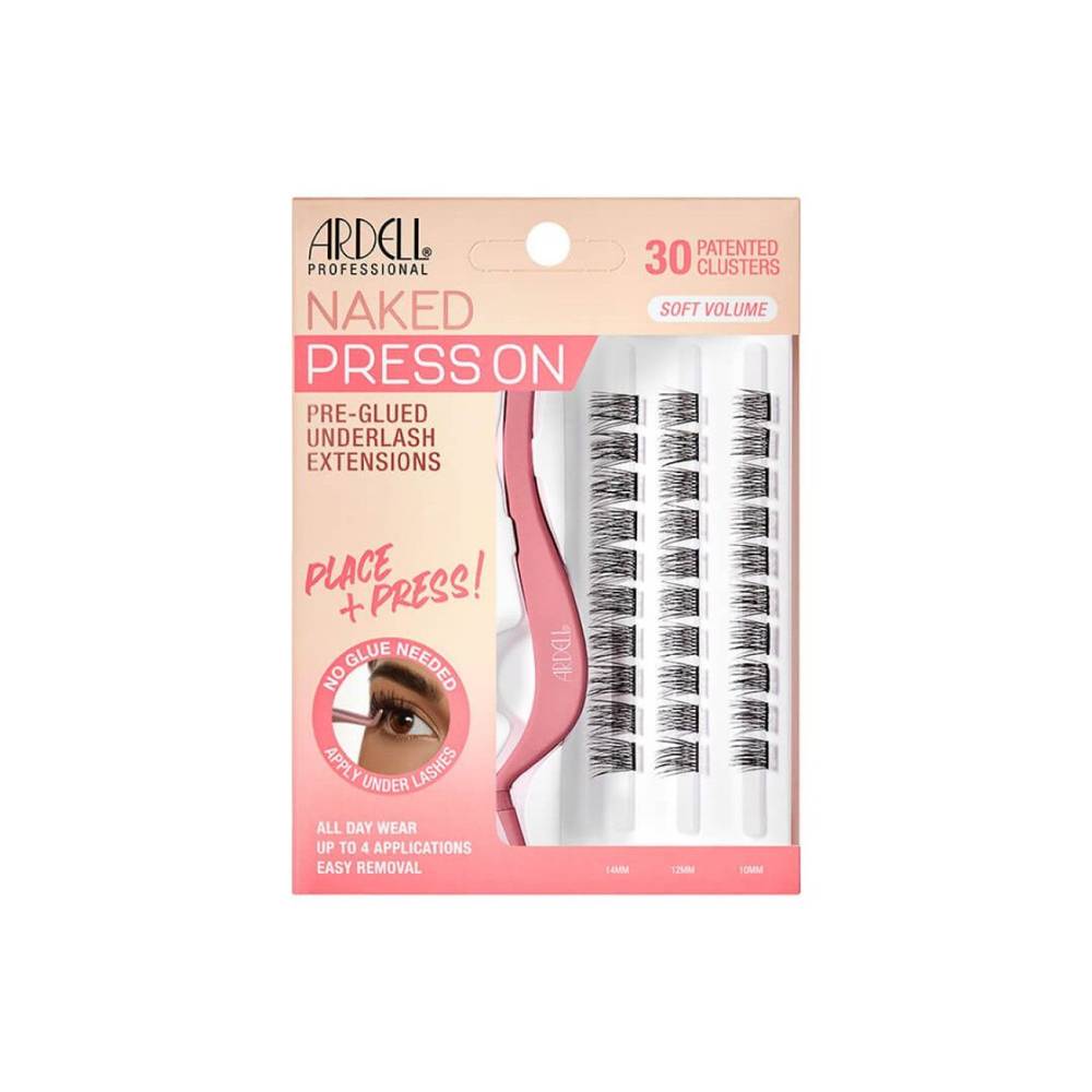 Ardell Naked Lash Press on Pre-Glued Underlash Extensions Soft Volume (black)