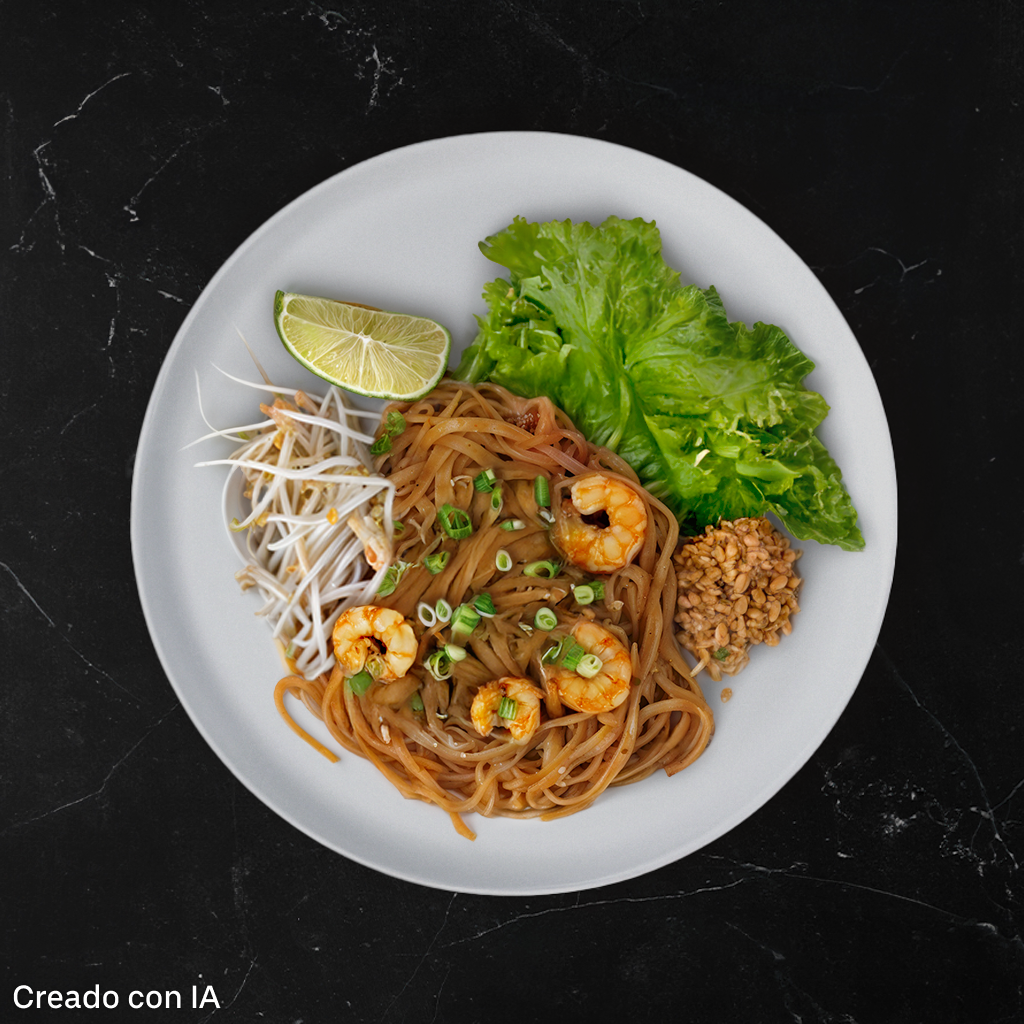 Pad thaï Crevette