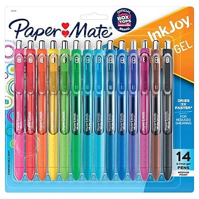 Paper Mate Inkjoy Retractable Gel Pen Medium Point (assorted )