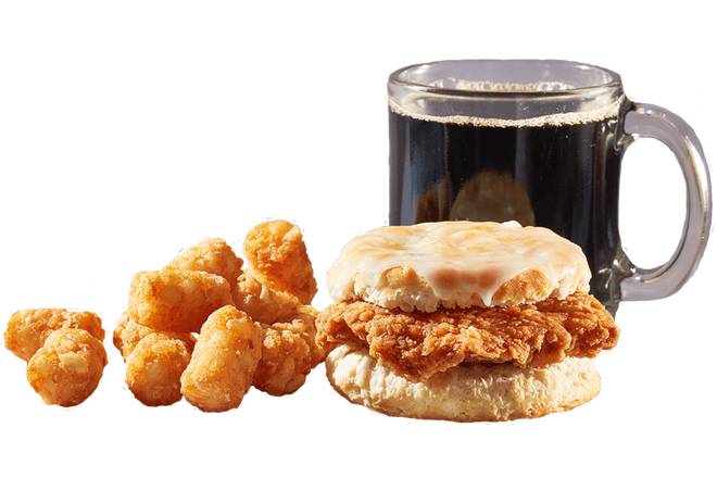 DONUT-GLAZED CHIK® BISCUIT COMBO