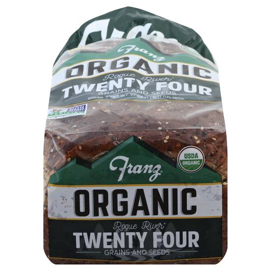 Franz Organic Twenty Four Grains and Seeds Bread (27 oz)