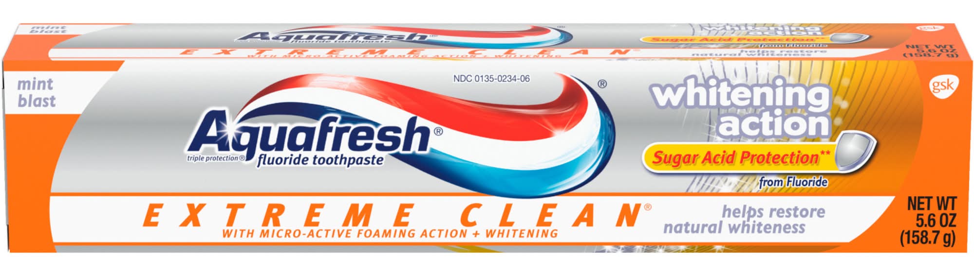 Aquafresh Extreme Clean Mint Blast Toothpaste (5.6 oz)