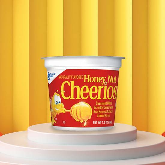 Honey Nut Cheerios Cereal Cup 1.7oz