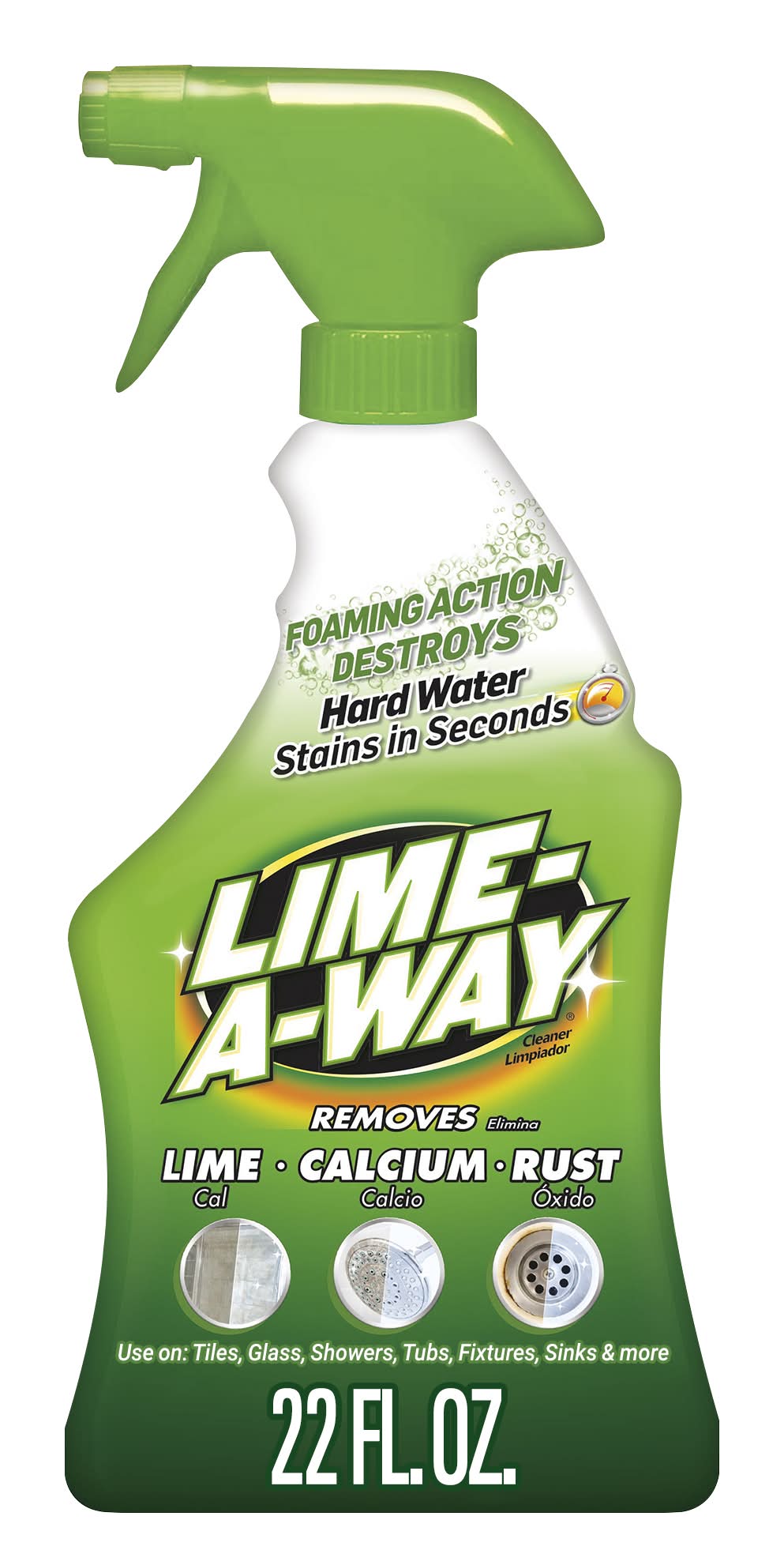 LIME-A-WAY Calcium & Rust Foaming Action Cleaner (22 fl oz)