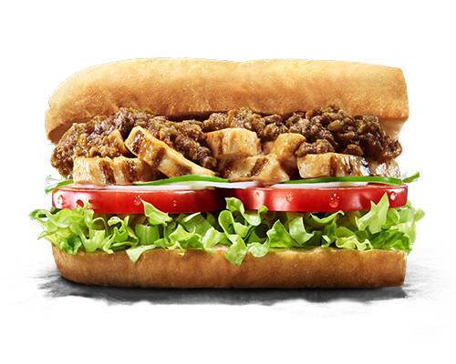 6 吋牛雞雙拼潛艇堡 6-Inch Taco Beef & Chicken Strips Sub