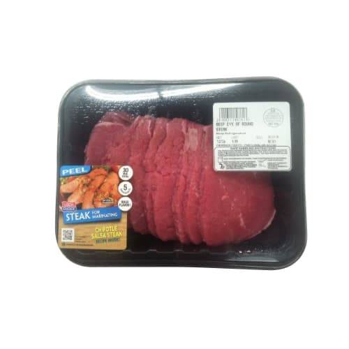 USDA Choice · Thin Sliced Beef Eye of Round