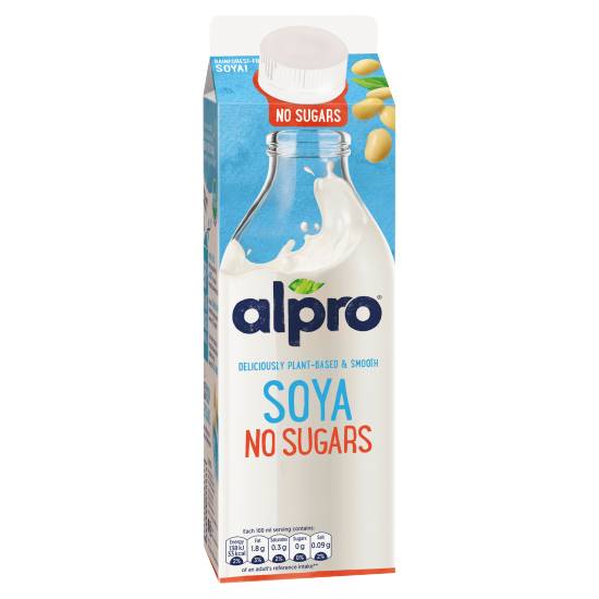 Alpro Soya No Sugars Chilled Drink (1L)