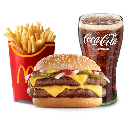 McCombo grande Doble Cuarto de Libra  Clásico