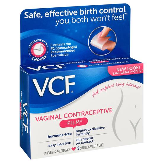 Vcf Vaginal Contraceptive Film (9 ct)