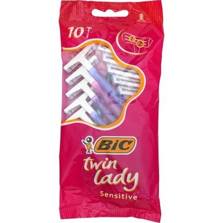 Rasoirs jetables Twin Lady BIC - le paquet de 10