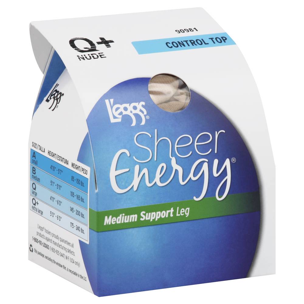 L'eggs Sheer Energy Pantyhose (multicolor)