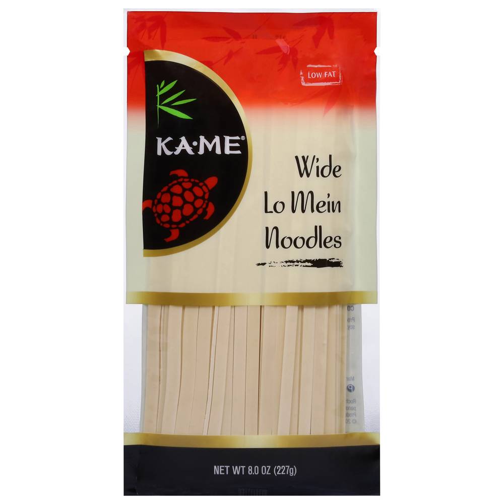 KA-ME Wide Lo Mein Noodles (8 oz)