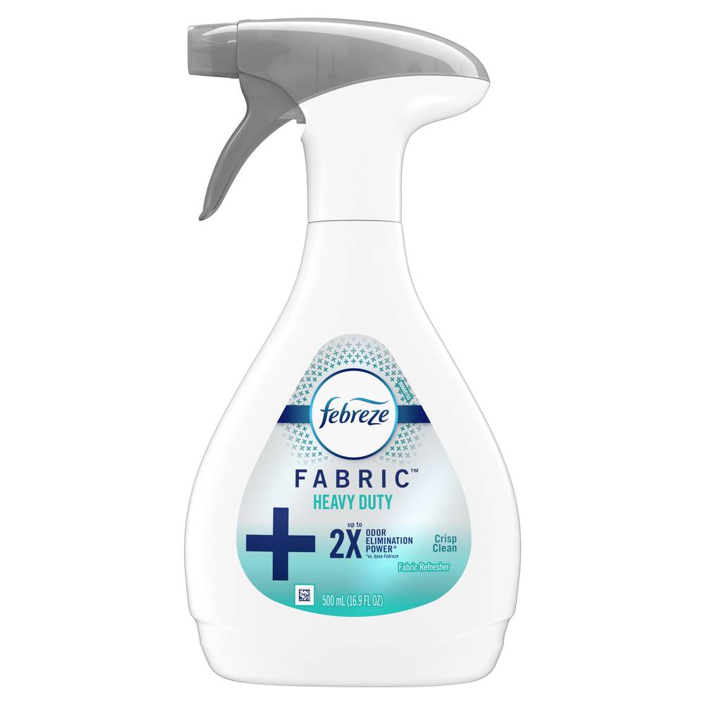 Febreze Heavy Duty Odor-Eliminating Fabric Refresher Crisp Clean (16.9 oz)