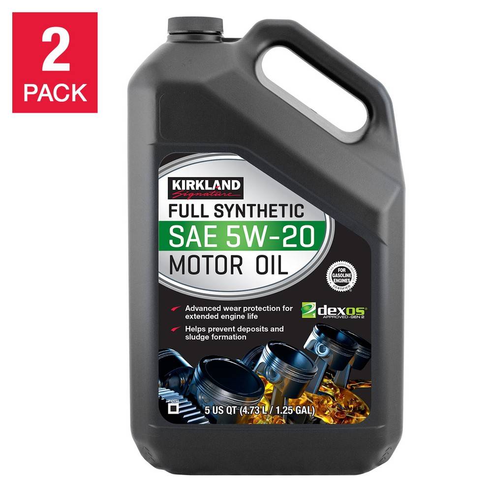 Kirkland Signature 5w-20 Full Synthetic Motor Oil (2 x 5 quart)