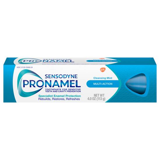 Sensodyne Pronamel Multi-Action Toothpaste Cleansing Mint (4 oz)