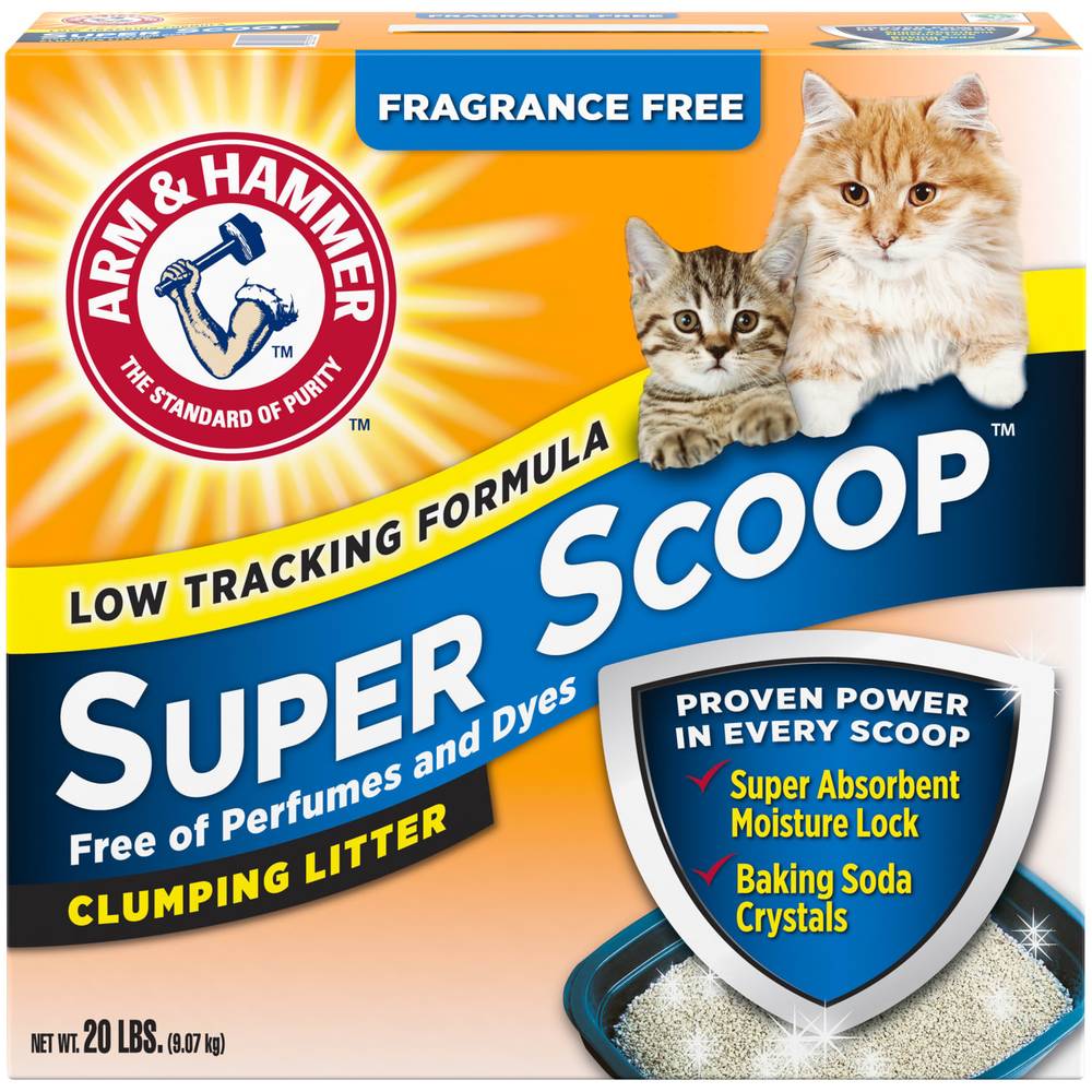 Arm & Hammer Super Scoop Cat Clumping Litter