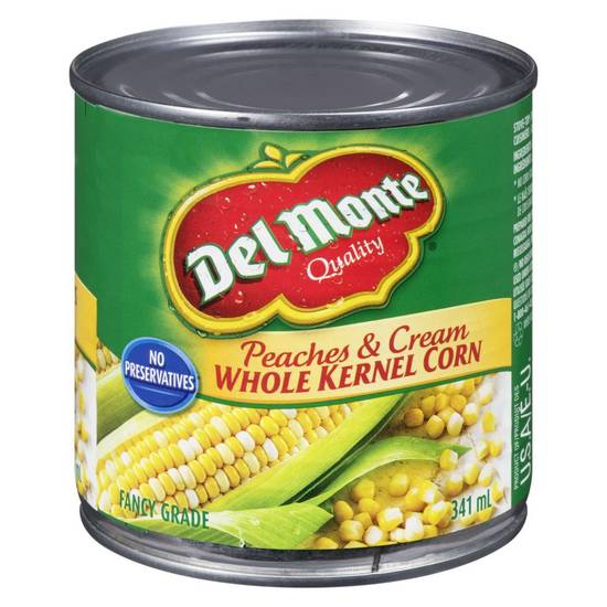 Del monte maïs à grains entiers deux couleurs (341 ml) - peaches & cream whole kernel corn (341 ml)