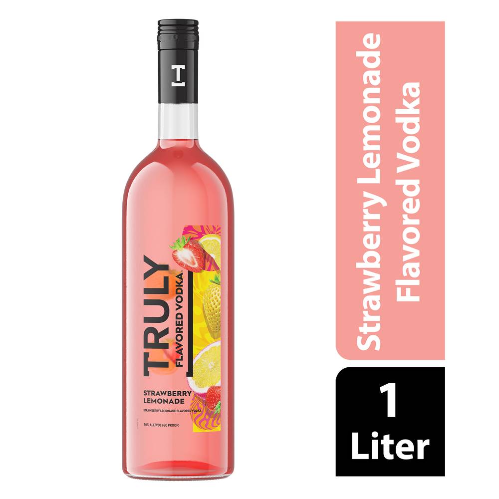 Truly Vodka Strawberry Lemonade Flavored Vodka Delivery in Under an