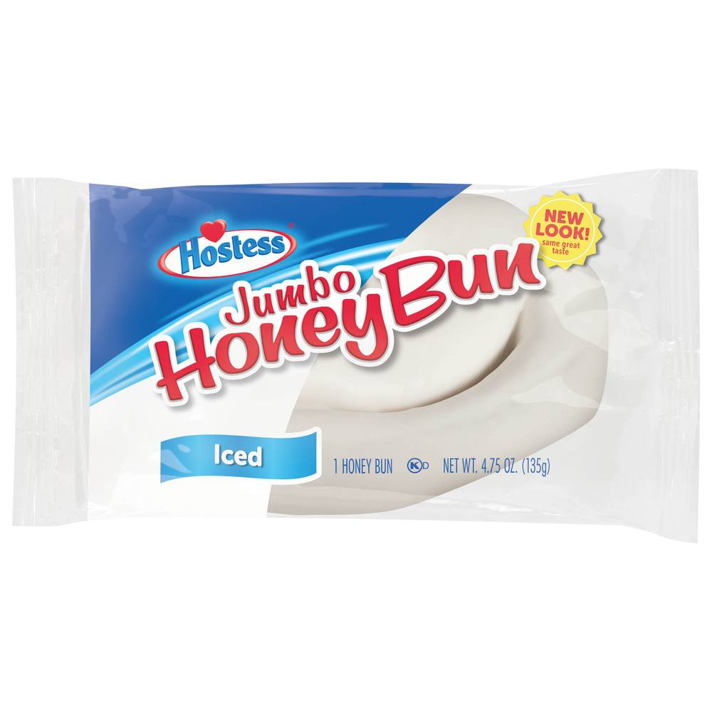 Hostess Jumbo Iced Honey Bun (5 oz)