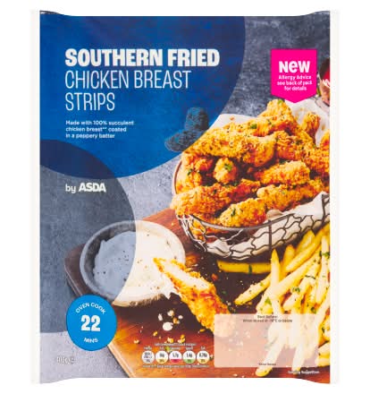ASDA Southern Fried Chicken Breast Strips (400g)