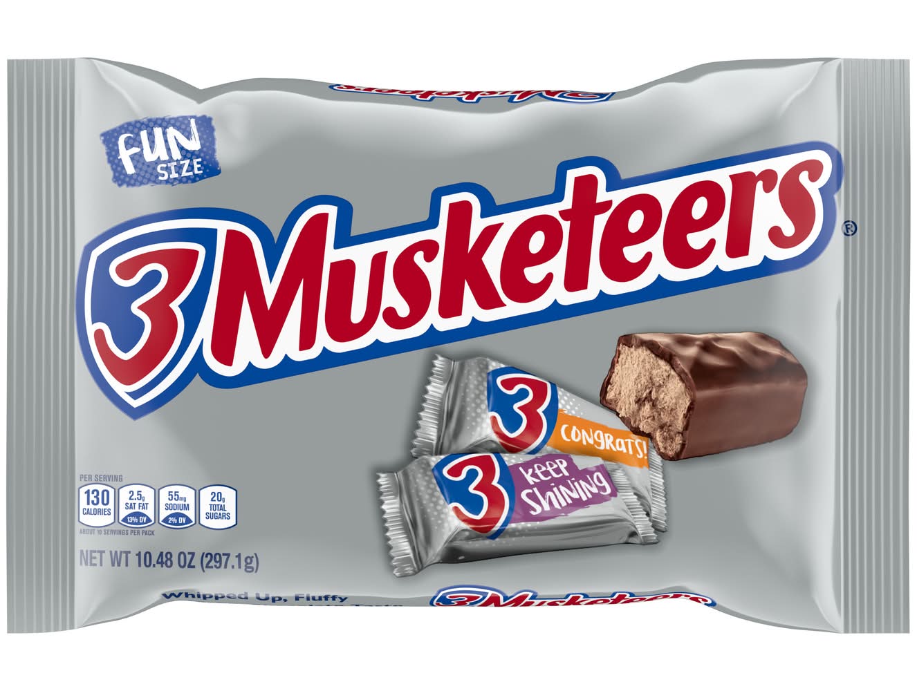 3 Musketeers Fun Size Chocolate Candy Bars (10.48 oz)