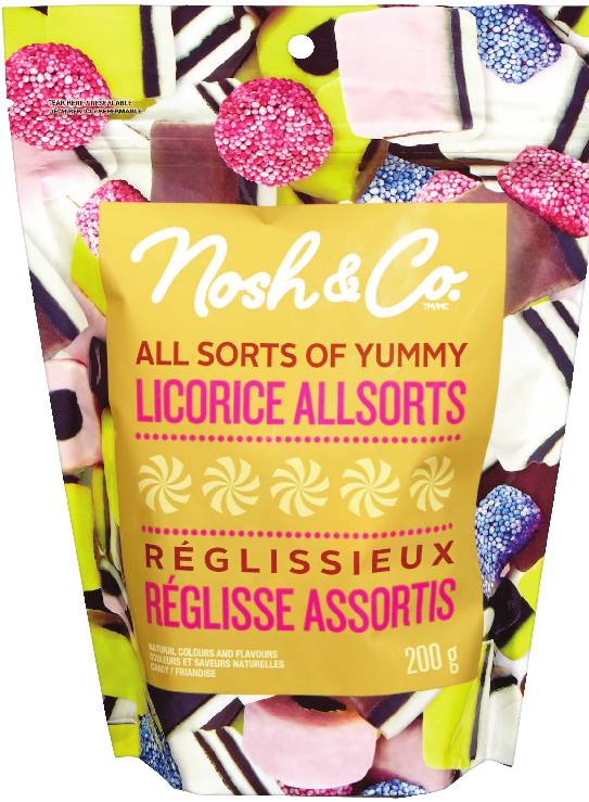 Nosh & Co Licorice Allsorts (200 g)