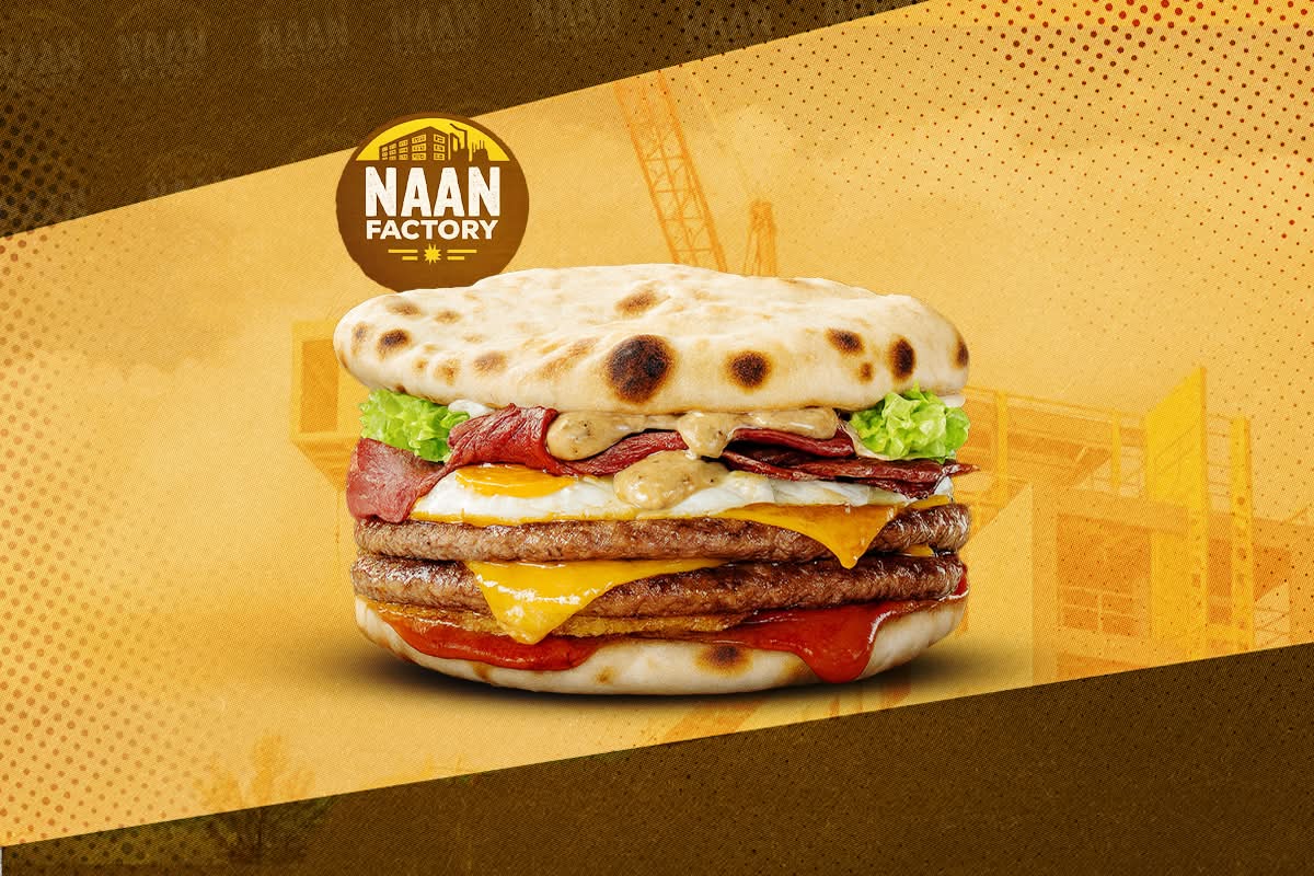 🔥 NAAN BURGER PEPPER - FAIT MAISON