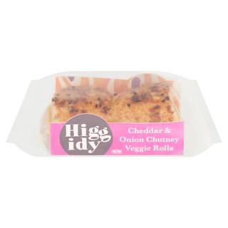 Higgidy Cheddar & Onion Chutney Veggie Rolls 54g