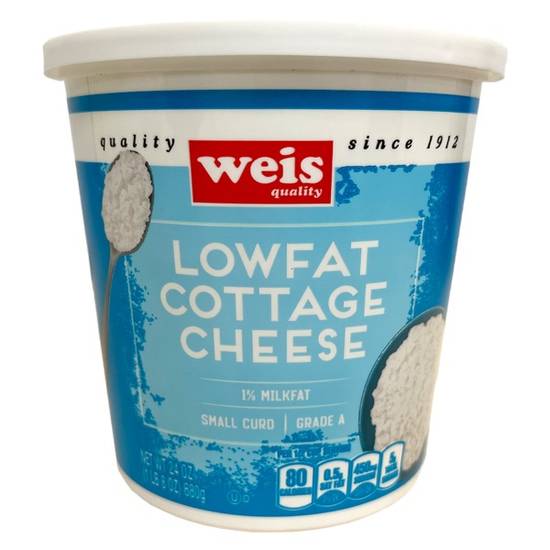 Weis Quality Cottage Cheese Lowfat Small Curd