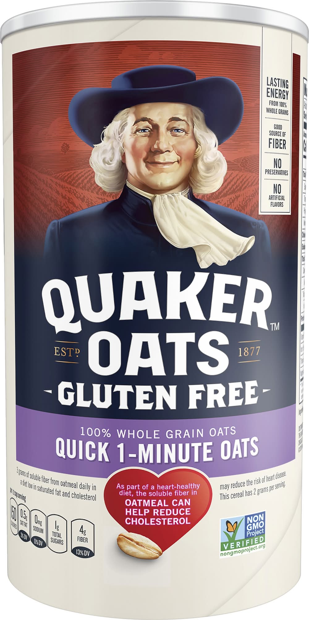 Quaker Oats Whole Grain Quick Oats (18 oz)