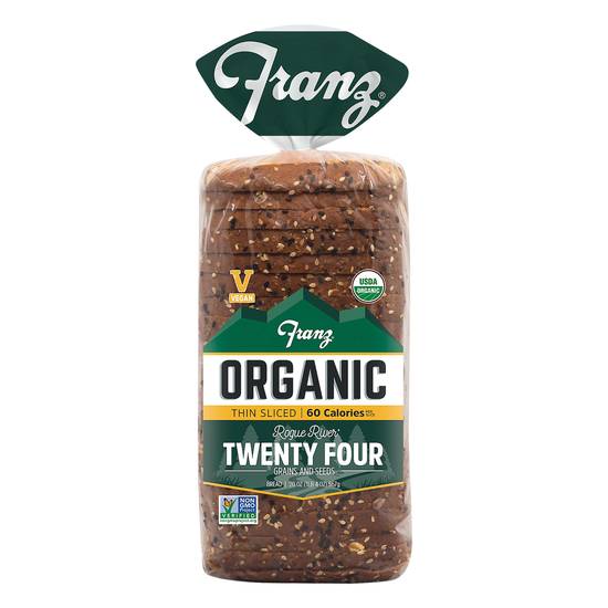 Franz Organic Twenty Four Grains & Seeds Thin Sliced Bread