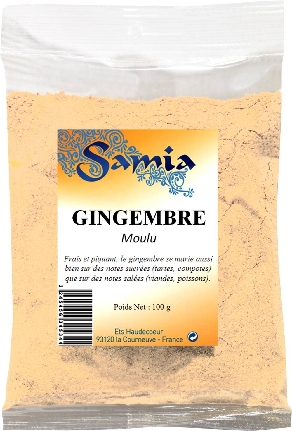 Samia - Gingembre moulu