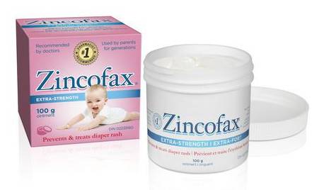 Zincofax onguent extra fort de traite pour érythème fessier pour bébé - zincofax extra strength diaper rash baby ointment (100 g)