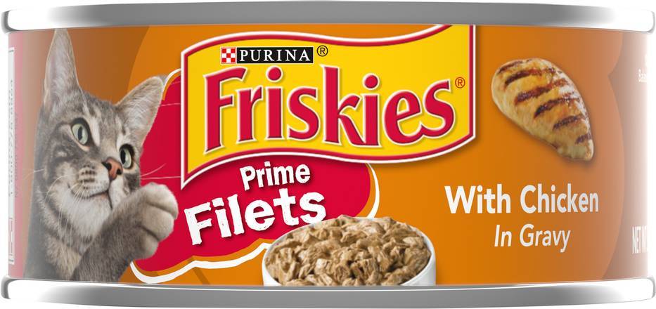 Purina Friskies Prime Filets Chicken in Gravy Cat Food