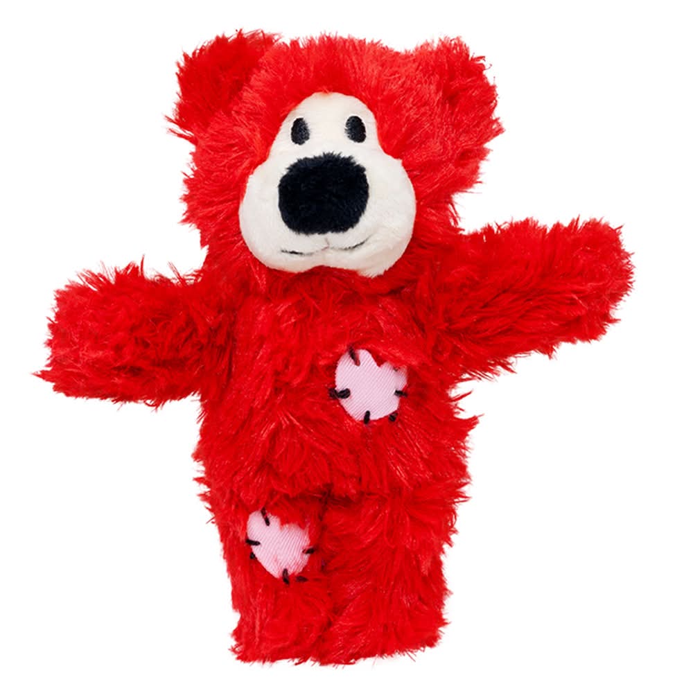 KONG Valentines Wild Knots Bear (Color: Red)