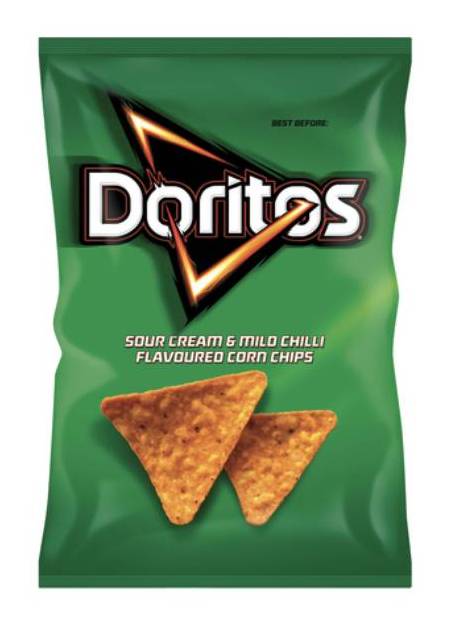 Doritos 145g Sour Cream and Mild Chilli