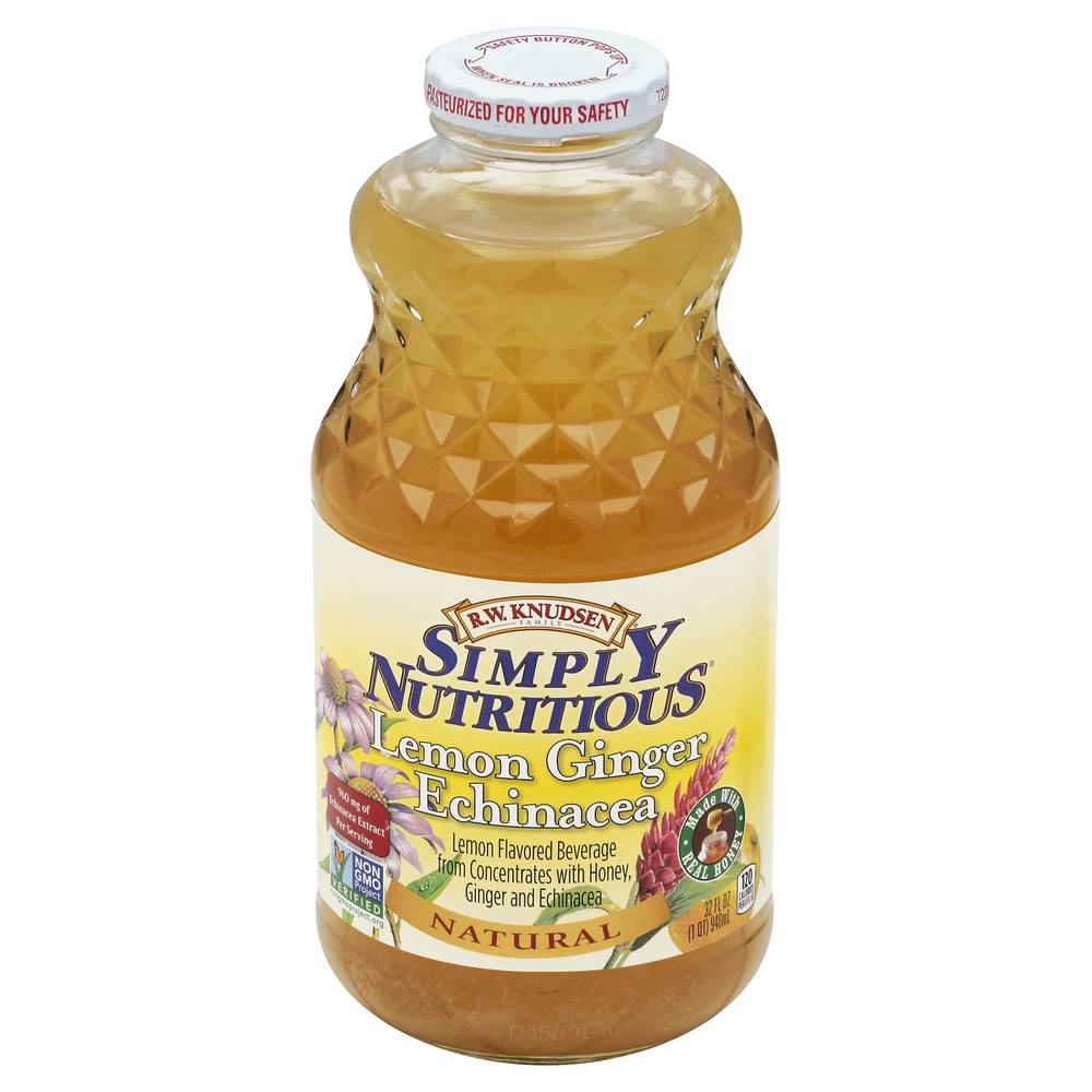 R.w. Knudsen Simply Nutritious Lemon Ginger Echinacea Beverage (32 fl oz)