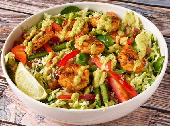 Garlic Lime Shrimp Salad