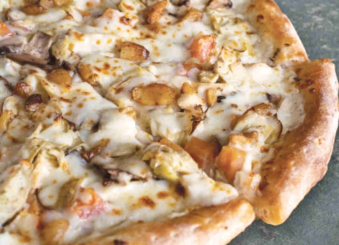 Garlic Chicken Pizza