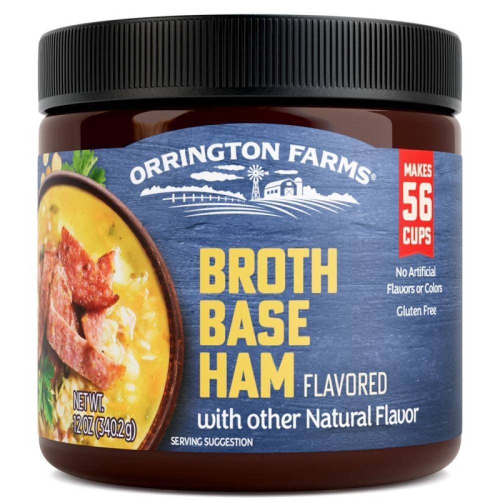 Orrington Farms Ham Flavored Broth Base & Seasoning Jar