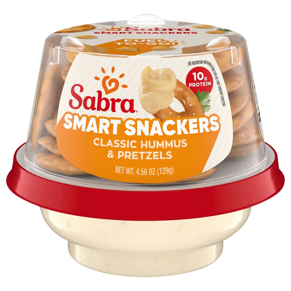 Sabra Hummus With Pretzels, Classic (4.56 oz)
