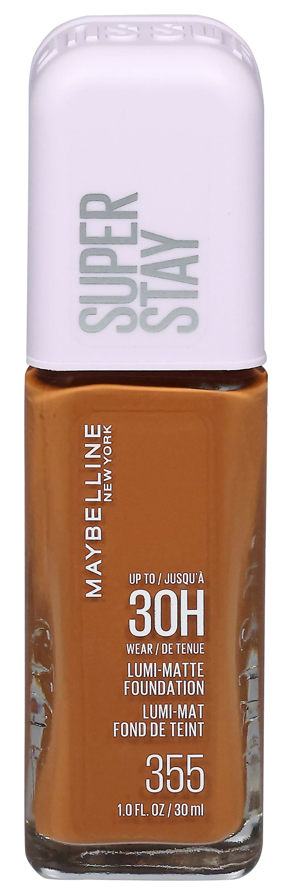 Maybelline Up To 30 Hour Wear Foundation, Lumi-Matte 355