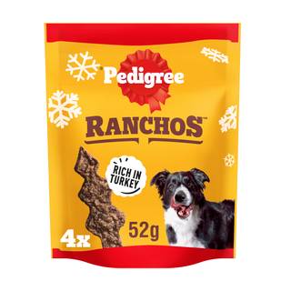 Pedigree Christmas Meaty Ranchos Tree 52g