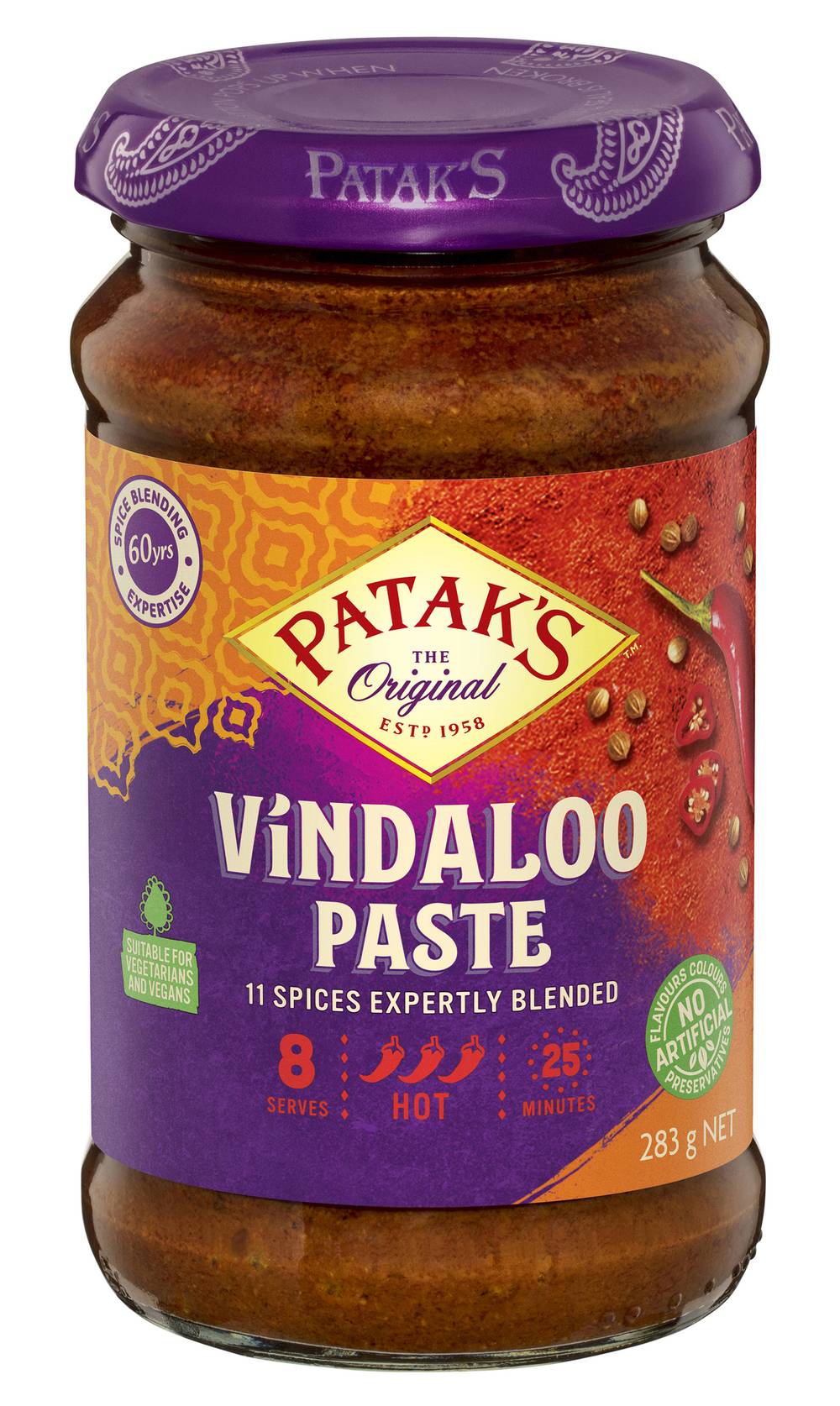 Patak's Original Vindaloo Paste (283g)