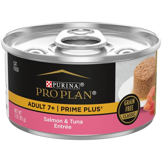 Pro Plan Purina Senior Wet Cat Food (salmon & tuna entree)