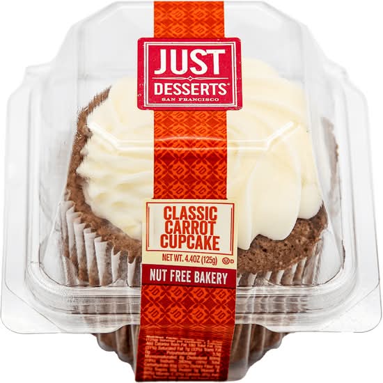 Just Desserts® Carrot Cake Cupcake 4.5 oz