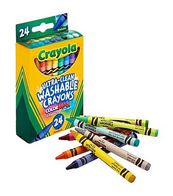 Crayola Ultra Clean Nontoxic Washable Crayons (24 ct) (assorted)