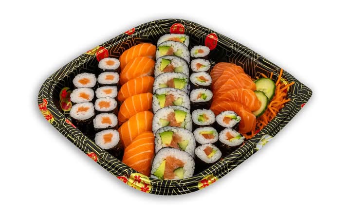Salmon Lover Party Platter 31 Pieces 三文鱼爱好者聚会拼盘31件