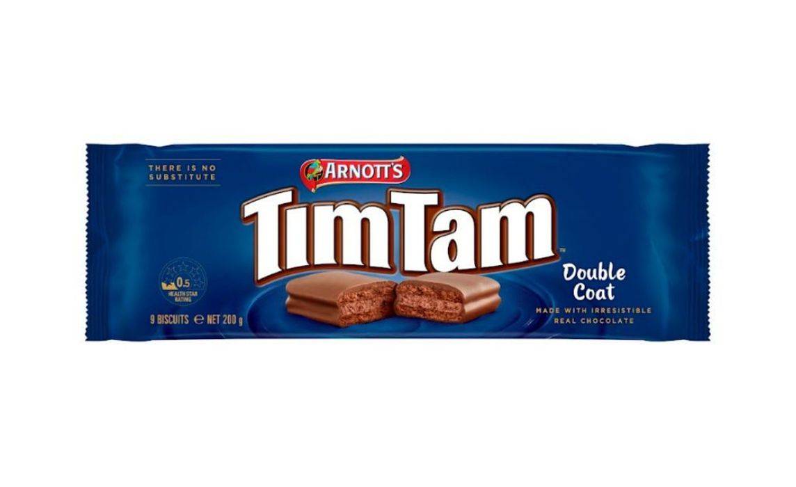 Arnotts Tim Tam Chocolate Double Coated 200g